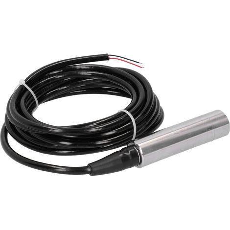 4-20mA-Übertragungs-Wasserstandssensor, 0-7m Tauchsonde, 5m Kabel, 12-32VDC-Netzteil, Flüssigkeitstiefendetektor, Füllstandstransmitter. (1/5)