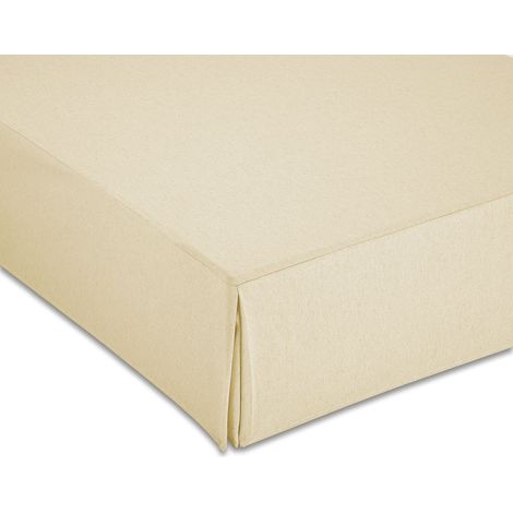 Couvre-lit canapé, Beige, lit de 80 (1/2)