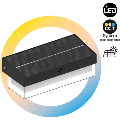 Lampada LED solare da esterno - CCT - IP65 - 210lm (1/5)