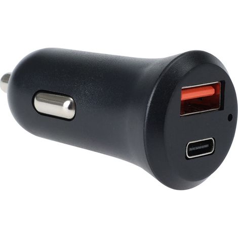 PREMIUMPARTS cargador usb mechero coche , Cargador Usb mechero cocheCargador de coche PremiumpartsMantén tu móvil siempre cargado en viajes con nuestro cargador de coche (1/2)