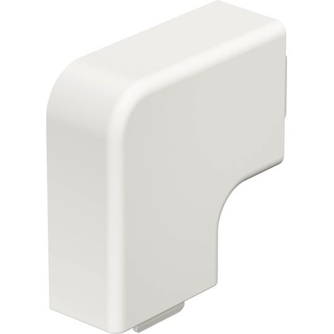 OBO Bettermann Curva piatta 15x30mm Polivinilcloruro bianco puro RAL 9010, 6192750