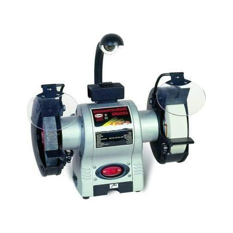 Proma BKL-1500 Amoladora de banco 375W con iluminación integrada
