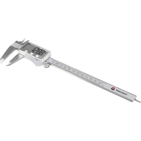 TOOLCRAFT TO-10668726 Calibro digitale 200 mm (1/4)