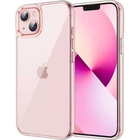 Handyhülle iPhone13 Rückseite Stoßstange Vergilbung Rosa (1/5)