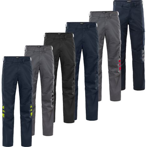 Fristads Green 2930 GWM Arbeitshose - 52 (EU) - Grau/Schwarz