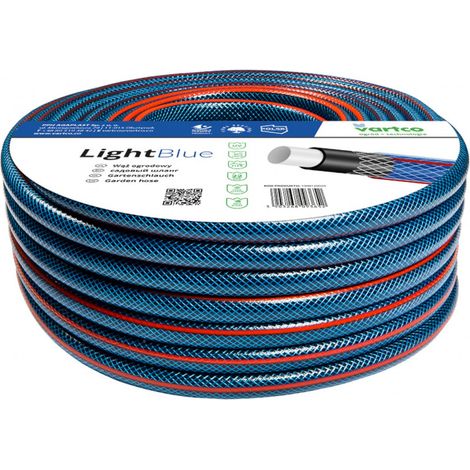 Tuyau d'arrosage 30m 3/4" – 4 couches – Résistant aux UV et aux algues – Flexible et durable
