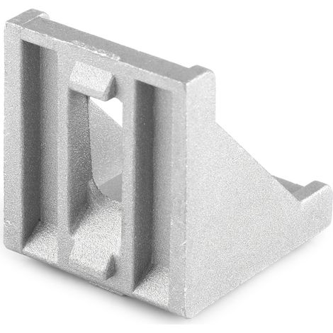 Satz mit 5 L-förmigen Eckverbindern aus Aluminiumlegierung, rechtwinklige Befestigungen 40 x 40 mm (1/5)