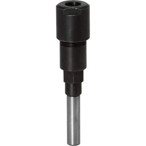 Bardusch-Router Collet Extension Bit de routeur Extension de collet et rognage Découpage Machine de gravure Extender Porte mandrin de travail du bois Fraise (8MM Shank) (1/4)