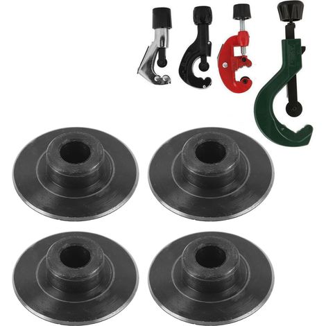 4 lames de rechange pour pneus de 38×19×9 mm, pour changer les roues sur les coupe-tubes et les coupe-tubes en cuivre. (1/5)