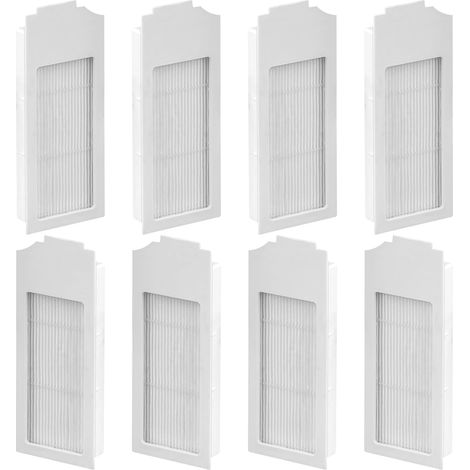 8 stück HEPA Vakuum Filter für Ecovacs Deebot X1 Omni/ T10/ T10 Plus/ T10 Turbo/ T10 Omni, zubehör für Deebot Staubsauger