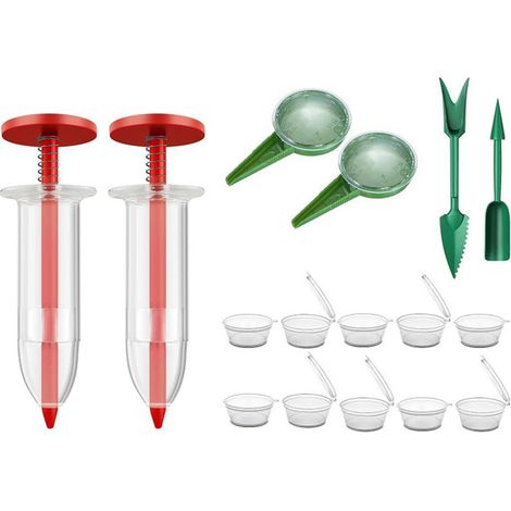 Semoir Manuel Mini de Précision, Planteur de Graines Portable pour Jardin, Kit de Distribution de Graines, Outil de Semis Pratique et Compact (1/5)
