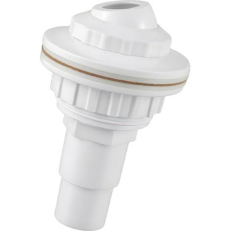 Adjustable Pool Inlet Nozzle, Pool Return Nozzle with Swivel Head for Steel Wall Pool, Outlet Nozzle for 32/38mm Hose Connection, Inlet Nozzle for One (1/5)