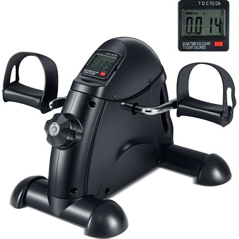 Mini cyclette con display LCD per braccia e gambe