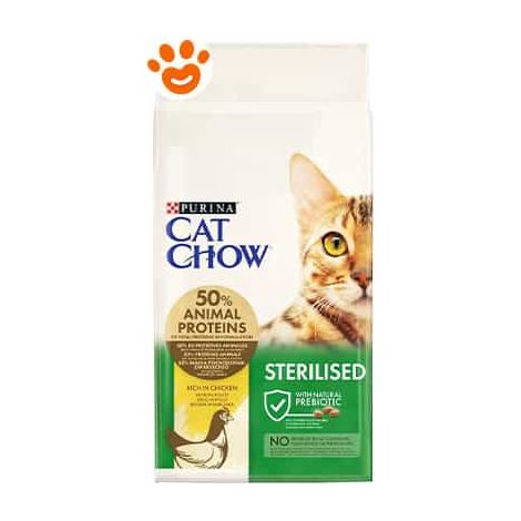 Purina Cat Chow Sterilized Adult Pollo  - Purina Cat Chow Sterilized Adult Pollo - Sacco Da 10 Kg