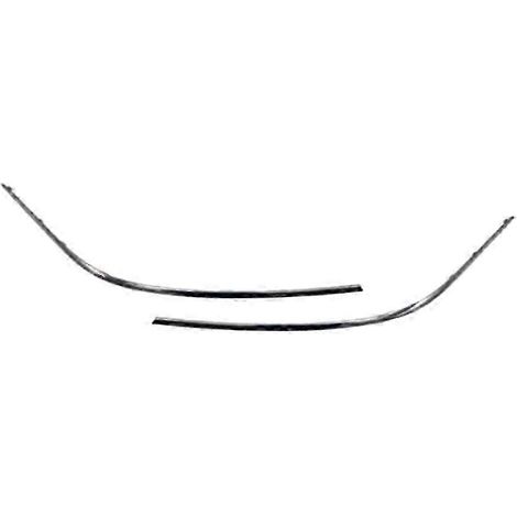 Paire de moulures extérieures de pare-chocs avant (réf. 2218850221 / 2218850121) pour Mercedes-Benz Classe S W221 (S350, S450) 2010-2013