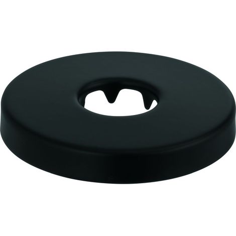 Grohe Rosette für Rainshower, AD 65mm, ID 20,8mm, Höhe 10mm, Mattschwarz, 117412430 (1/2)