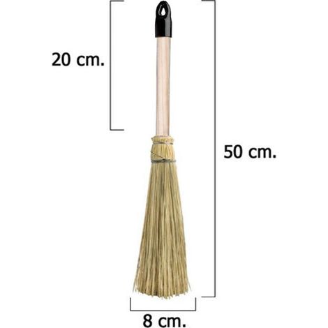 Escoba Para Chimenea y Ascuas 50 cm.
