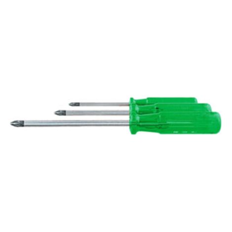 PB Swiss Tools Pozidriv-Schraubendreher-Satz, mit Kunststoffheft, 7-teilig