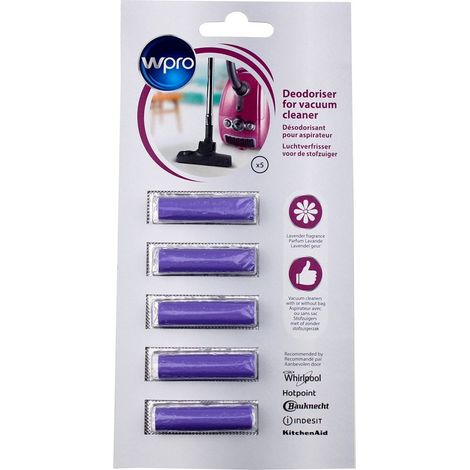 Wpro - 5 cartuchos para aspiradora - lavanda - 484000008608 - 8015250574876