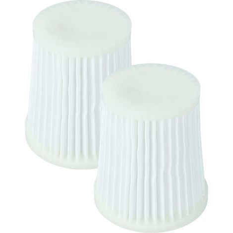 vhbw Filterset 2x Staubsaugerfilter kompatibel mit Bosch GAS 14,4 V-LI, GAS 18 V-LI, PAS 18 LI Staubsauger - HEPA Filter Allergiefilter