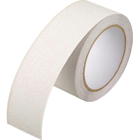5 cm x 5 m Selbstklebendes PVC-Antirutschband, verschleißfest, für Sicherheitsbodenbeläge (transparent)