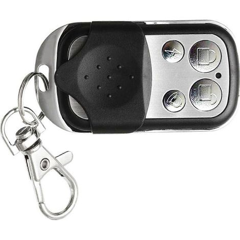 Télécommande universelle de porte de garage sans fil en métal, sensible et portable, ouvre-porte facile d'utilisation pour clé de voiture, verrouillage pratique. (1/4)