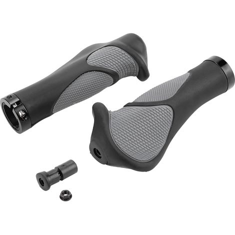 1 Paire de Poignées de Guidon Ergonomiques Anti-Dérapantes pour VTT et Vélo de Montagne (1/5)