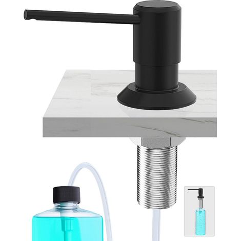 Distributeur Savon Encastrable, Distributeur Savon Cuisine pour Évier (1/5)