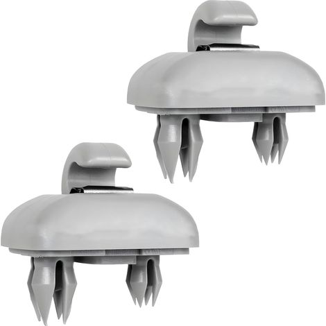 Juego de 2 clips para parasol para Audi A4 B8, soporte para parasol Audi con A1 A3 A4 A5 Q3 Q5 (8E0 857 562) A7 B6 B7 B8 S4 S5 Accesorios para coche antideslumbrantes (1/5)