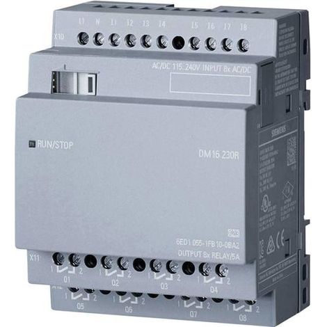[NEUWERTIG] B-Ware Siemens Logo Sps Modul Erweiterungsmodul Dm16 230 R 0 Ba2 Ethernet Ip20