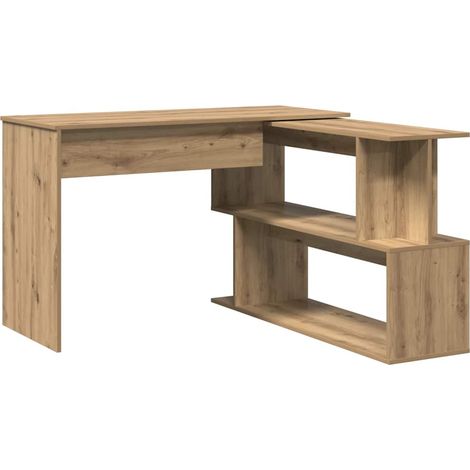 Maison Exclusive - Eckschreibtisch Artisan-Eiche 200,5x50x76 cm H