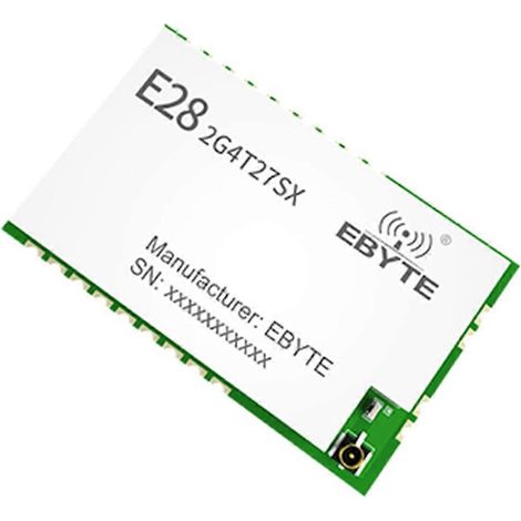 Module sans fil LoRa EBYTE SX1281, émetteur-récepteur RF 2,4 GHz, 12,5 dBm, portée 3 km, faible coût système E28-2G4T27SX (1/5)