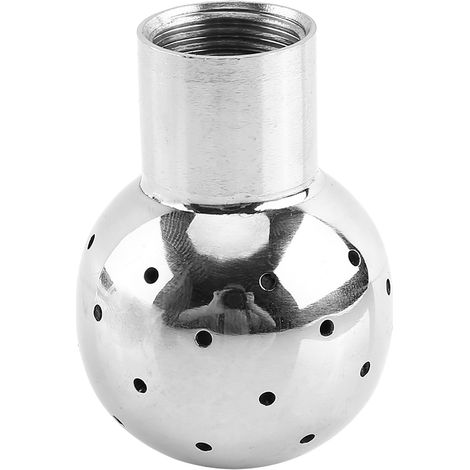 1 boule de nettoyage de réservoir sanitaire en acier inoxydable à filetage femelle G1/2 (fixe) (1/4)