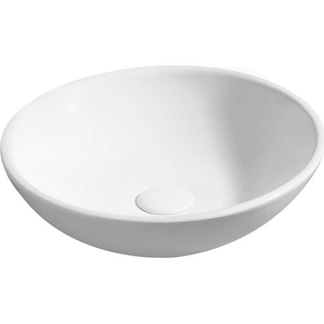 kielle Idolio - Vasque, diamètre 40 cm, blanche 30624410 (1/4)