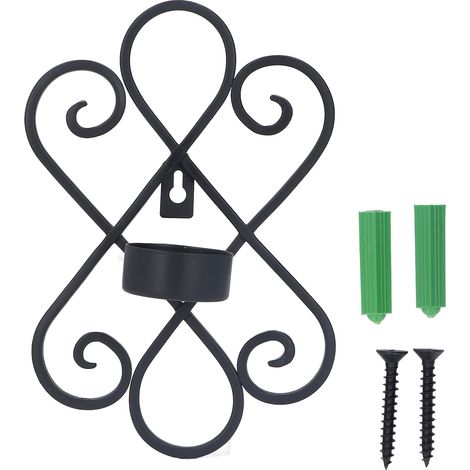suspendu en fer style rétro porte bougie mural innovant pour (1/5)