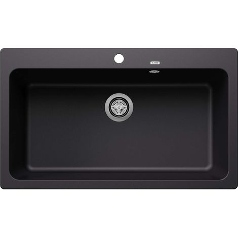 Blanco Naya XL 9 - Évier en silgranit, 860x510 mm, noir 525947 (1/7)