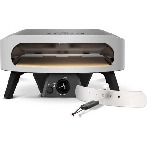 Gas pizza oven - COZZE - 17 - 90432 - 8 KW - 60.5 x 60.5 x 30.5 cm - Up to 450C - Thermometer included