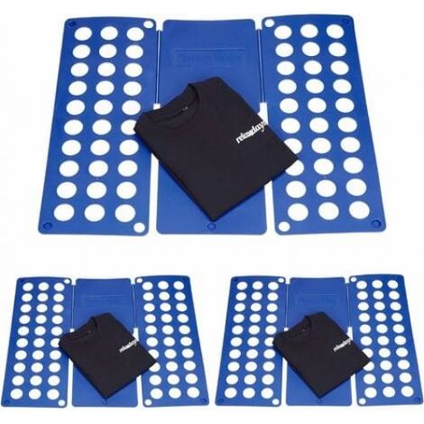 Planche pliante Organisateur de vêtements Aide au pliage pour le linge Aide au repassage pour chemises Pantalons réglables Chemises Vêtements Pliage Pliage Linge Planche pliante Chemise Pliage (1/5)