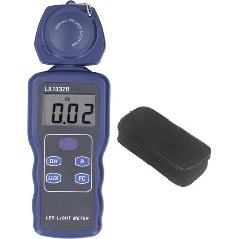 Compteur de luminosité numérique haute précision Détecteur de lumière Luxmètre pour intérieur (1/5)
