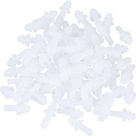 40 wasserdichte und geräuschdämpfende Silikon-Ohrstöpsel zum Schlafen (Farbe zufällig) – Weiß (1/2)