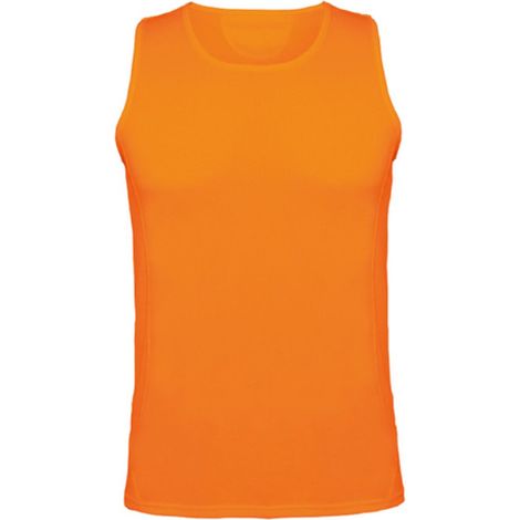 Camiseta técnica y transpirable de tirantes para hombre ANDRE ROLY L Naranja Fluor