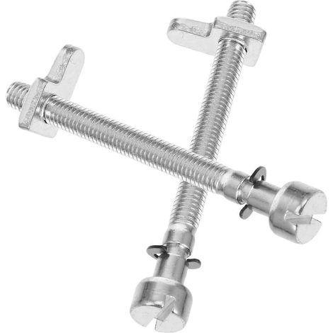 Kit de 2 vis de réglage de tendeur de chaîne pour tronçonneuses, accessoires de rechange compatibles avec les tronçonneuses 530016110, 530015826 et 530069611. (1/5)