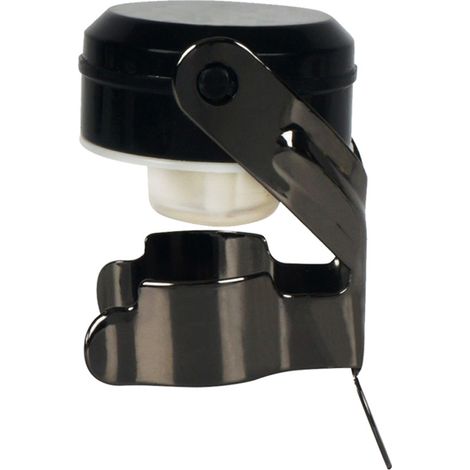 Bouchon Champagne - Acier Inoxydable - Joint Silicone Alimentaire - Pour Bouteille Vin Pétillant - 1 Pièce (1/5)