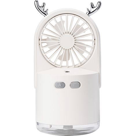 Mini ventilateur USB portable silencieux, refroidisseur air maison bureau (1/4)