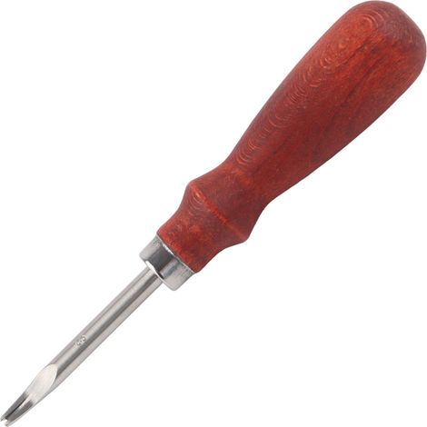 5,5-Zoll-Lederfasenmesser, Bastel-Fasenwerkzeug, Lederkantenbearbeitung, 1,2-mm-Fasenmesser, DIY-Lederbearbeitungswerkzeug (1/5)