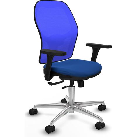 Silla de oficina piqueras y crespo Jorquera transparente soporte lumbar (1/2)