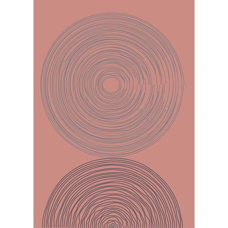 Papier peint panoramique - Boho - 226 cm x 320 cm (1/2)
