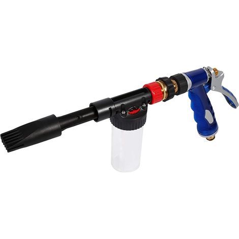Car Wash Spray Gun with 2 Modes (Foam or Water) - Car Cleaning Cannon Spray - Snow Foam (1/4)