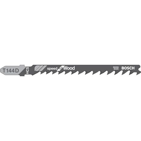 Bosch LAMA PER LEGNO T 144 D 5 PZ. BLISTER 5.00 confezioni