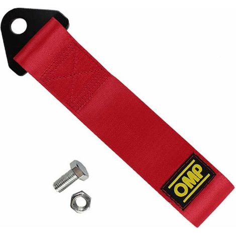 Green Mobility-Sangle De Remorquage Corde De Voiture De Course Universal Sangle De Remorquage Sangle De Remorquage Bumper Trailer Cordes De Remorquage en Nylon De Haute Résistance pour Voitures(2 Tonn (1/4)